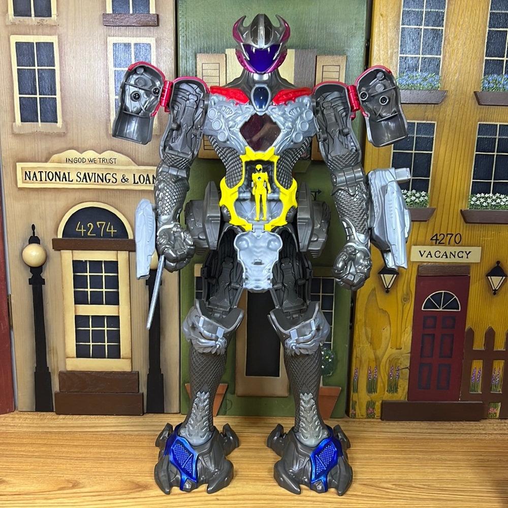 Power Rangers 2016 Bandai Movie Interactive Megazord 17” with 1 Mini Fig…